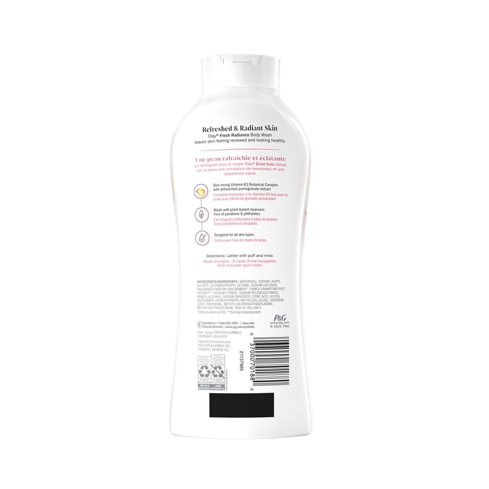 Fresh Outlast Notes Of Watermelon & Agave Body Wash 650ml