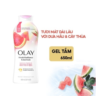 OLAY Fresh Outlast Notes Of Watermelon & Agave Body Wash 650ml