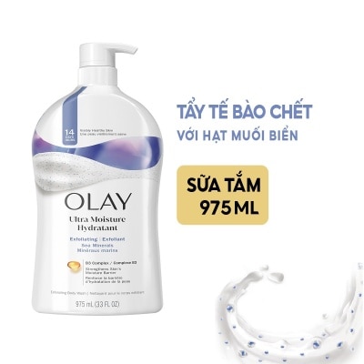 OLAY Exfoliating Moisture Sea Salts Body Wash 975ml