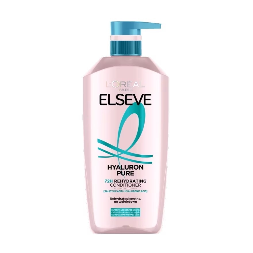 L'oreal Elseve Hyaluron Pure 72H Rehydrating Conditioner 375ml