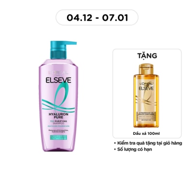 L'OREAL PARIS Elseve Hyaluron Pure 72H Purifying Shampoo 620ml