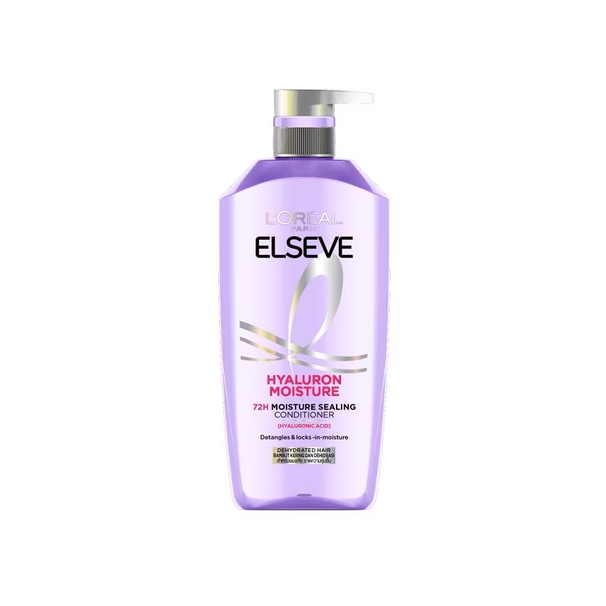 Dầu Xả L'oreal Elseve Hyaluron Moisture 72H Moisture Sealing Conditioner 375ml