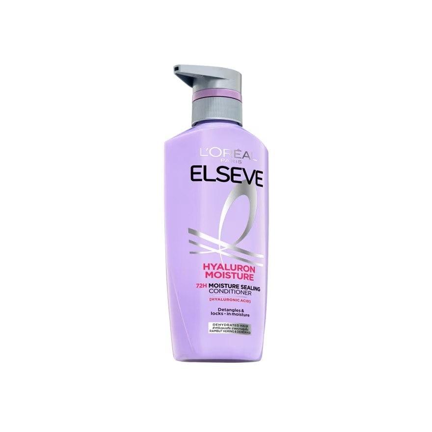 Dầu Xả L'oreal Elseve Hyaluron Moisture 72H Moisture Sealing Conditioner 375ml