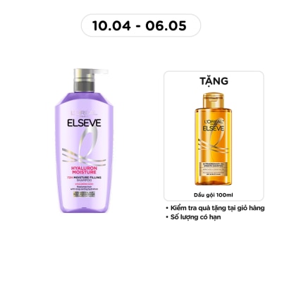 L'OREAL PARIS - Dầu Gội L'oreal Elseve Hyaluron Moisture 72H Moisture Filling Shampoo 620ml