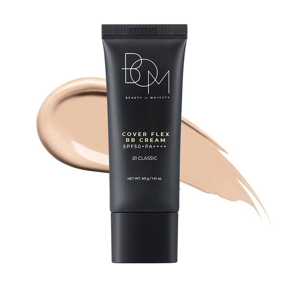 Kem Nền BOM Cover Flex BB Cream SPF50+PA++++ 40g .#01 Classic