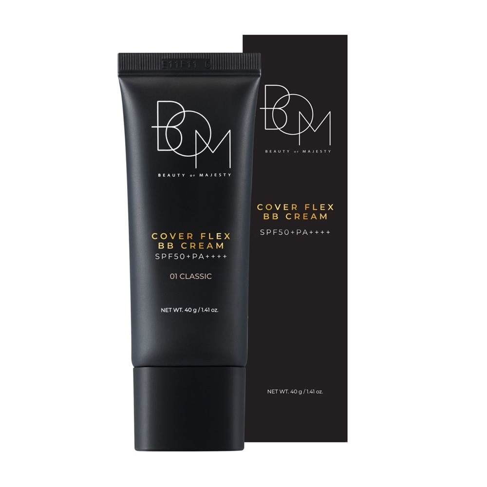 Kem Nền BOM Cover Flex BB Cream SPF50+PA++++ 40g .#01 Classic