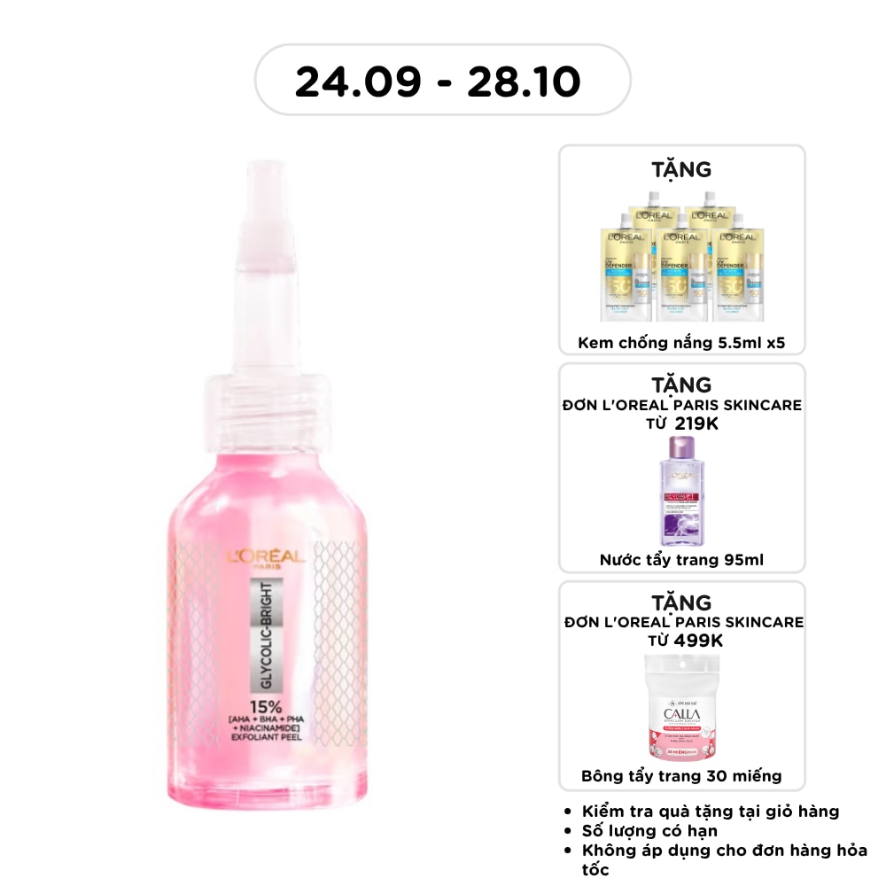 Glycolic Bright Anti Dark Spot Exfoliant Peel 25ml image