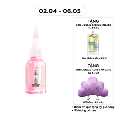 L'OREAL PARIS - Tinh Chất L'oreal Paris Glycolic Bright Anti Dark Spot Exfoliant Peel Sáng Da Làm Sạch Tế Bào Da Chết 25ml