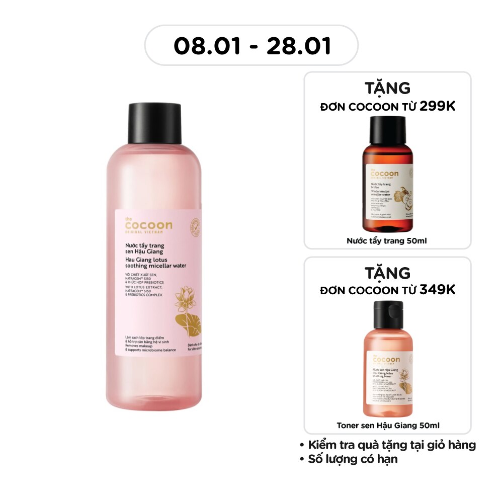 Hau Giang Lotus Micellar Water 500ml