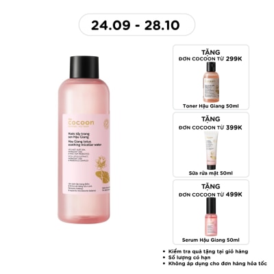 COCOON Nước Tẩy Trang Cocoon Sen Hậu Giang 500ml image