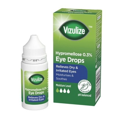 VIZULIZE - Hypromellose 0.3% Eye Drops 10ml