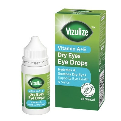 VIZULIZE - Vitamin A&E Dry Eye Drops 10ml