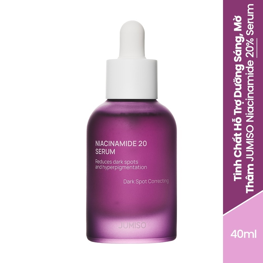 Tinh Chất Jumiso Niacinamide 20 Serum Hỗ Trợ Dưỡng Sáng, Mờ Thâm 40ml image
