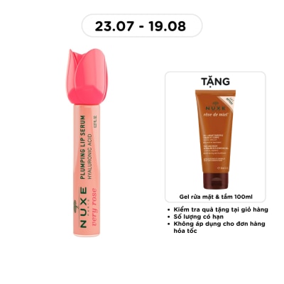 NUXE - Dưỡng Môi Nuxe Very Rose Plumping Lip Serum 8ml image