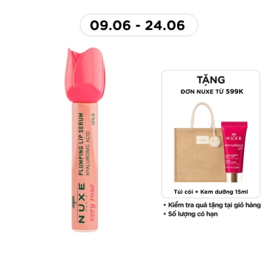 NUXE - Dưỡng Môi Nuxe Very Rose Plumping Lip Serum 8ml