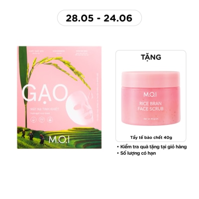 M.O.I - Hydrogel Rice Mask 32g x 3Pcs