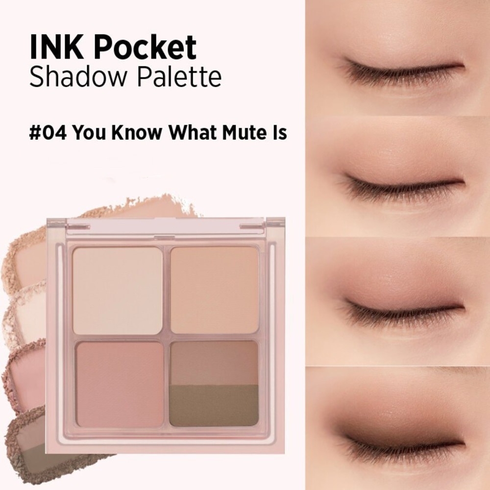 Peripera Ink Pocket Shadow Palette 6.4g .#04 You Know What Mute Is
