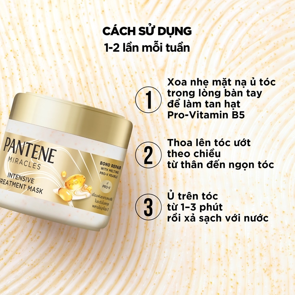 Kem Ủ Tóc Pantene Miracles Intensive Treatment Mask 300ml