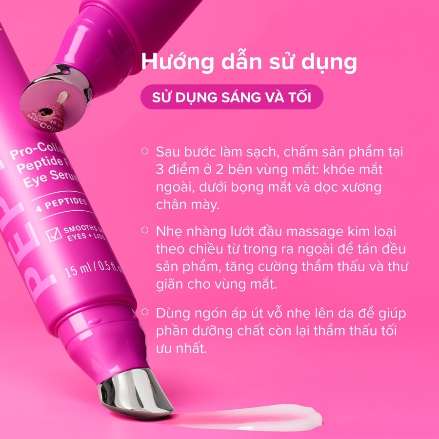 Tinh Chất Dưỡng Mắt Paula’s Choice Pro-Collagen Peptide Firming Eye Serum 15ml