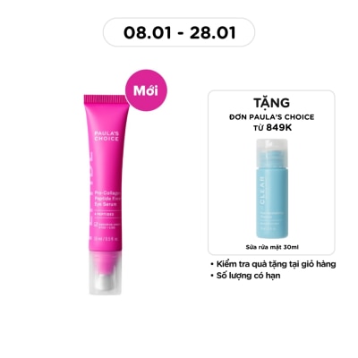 PAULA'S CHOICE Tinh Chất Dưỡng Mắt Paula’s Choice Pro-Collagen Peptide Firming Eye Serum 15ml