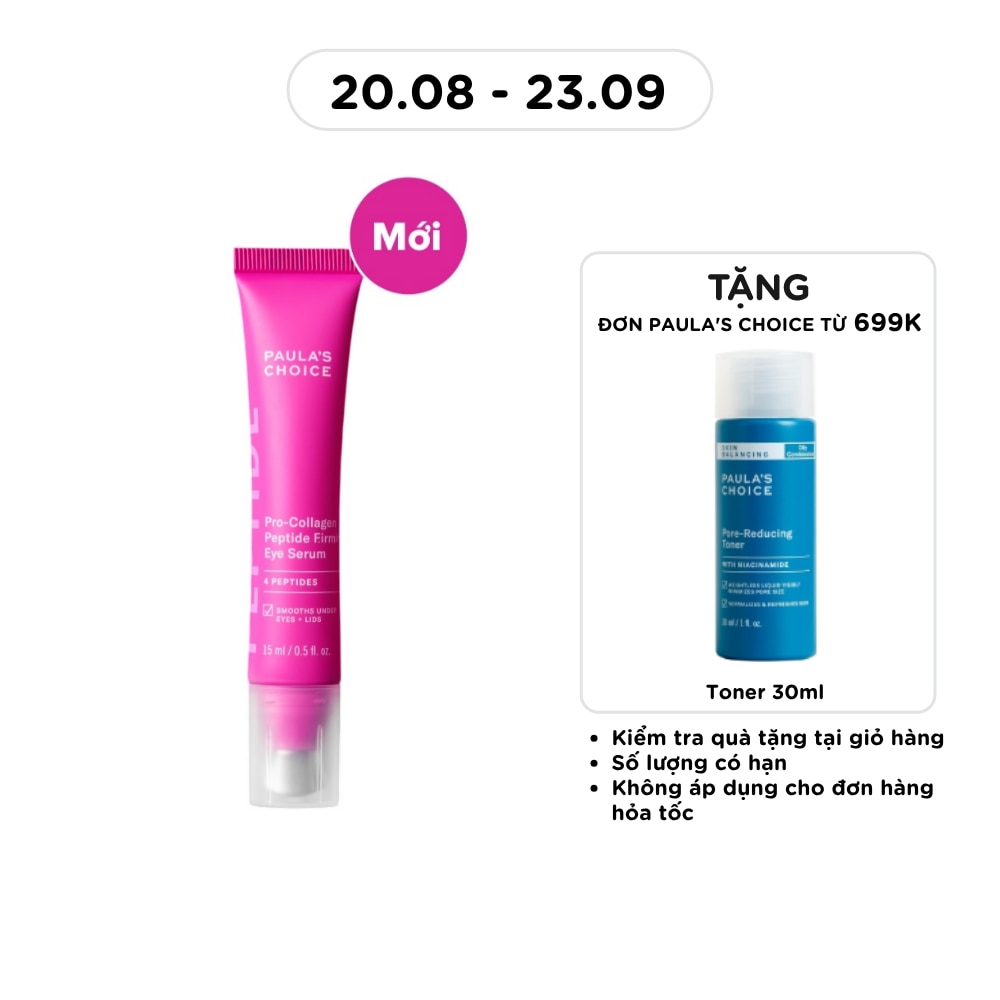 Tinh Chất Dưỡng Mắt Paula’s Choice Pro-Collagen Peptide Firming Eye Serum 15ml image