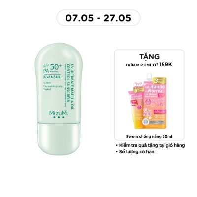 MIZUMI - UV Ultimate Matte & Oil Control Sunscreen SPF50+ PA++++ 40g