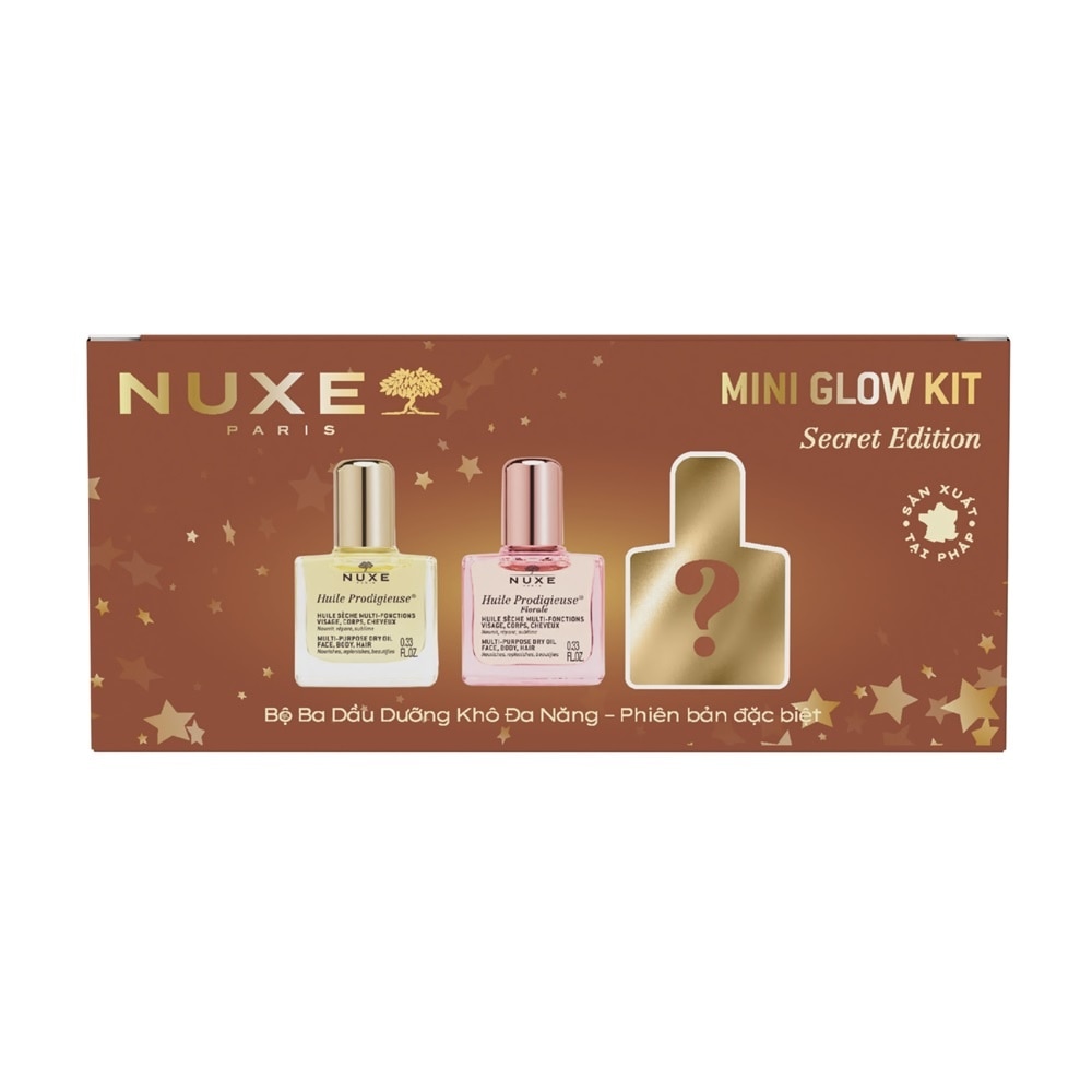 Nuxe Combo (Florale Dry Oil 10ml + Prodigieuse 50ml + Dry Oil Secret 10ml)