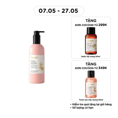 COCOON - Sữa Rửa Mặt Cocoon Sen Hậu Giang 310ml