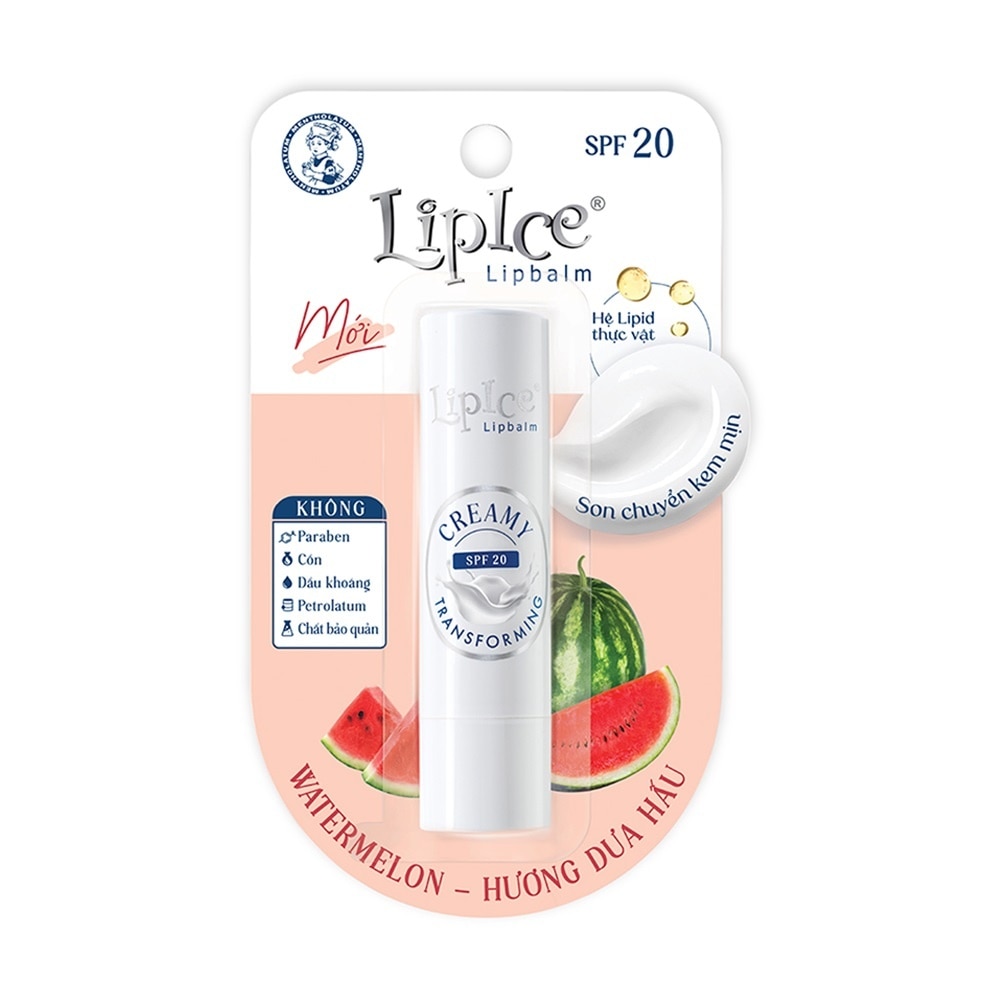 Son Dưỡng Môi LipIce Hương Dưa Hấu 3.3g