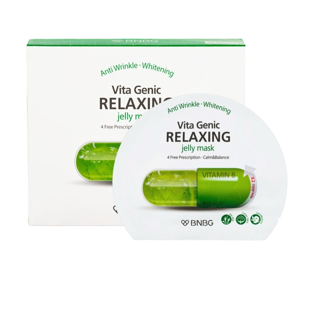 Mặt Nạ BNBG Vita Genic Relaxing Jelly Mask Phục Hồi Da 30mlx10pcs