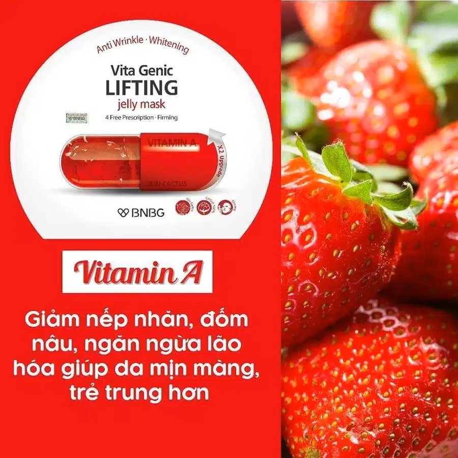 Mặt Nạ BNBG Vita Genic Lifting Jelly Mask Dưỡng Săn Chắc Da 30mlx10pcs