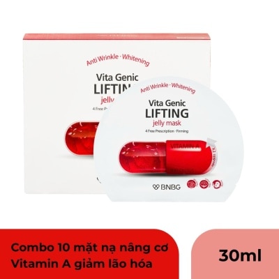 BNBG Mặt Nạ BNBG Vita Genic Lifting Jelly Mask Dưỡng Săn Chắc Da 30mlx10pcs