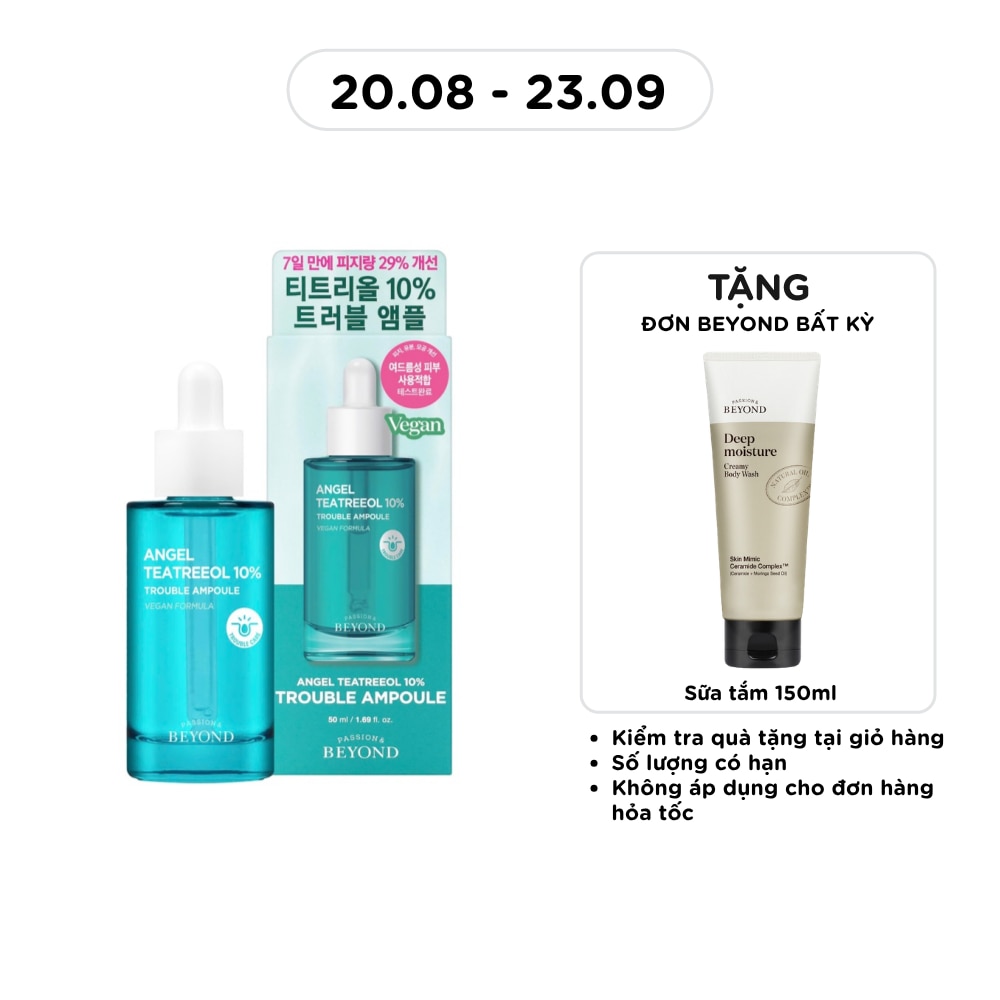 Tinh Chất Beyond Angel Teatreeol 10% Trouble Ampoule 50ml image