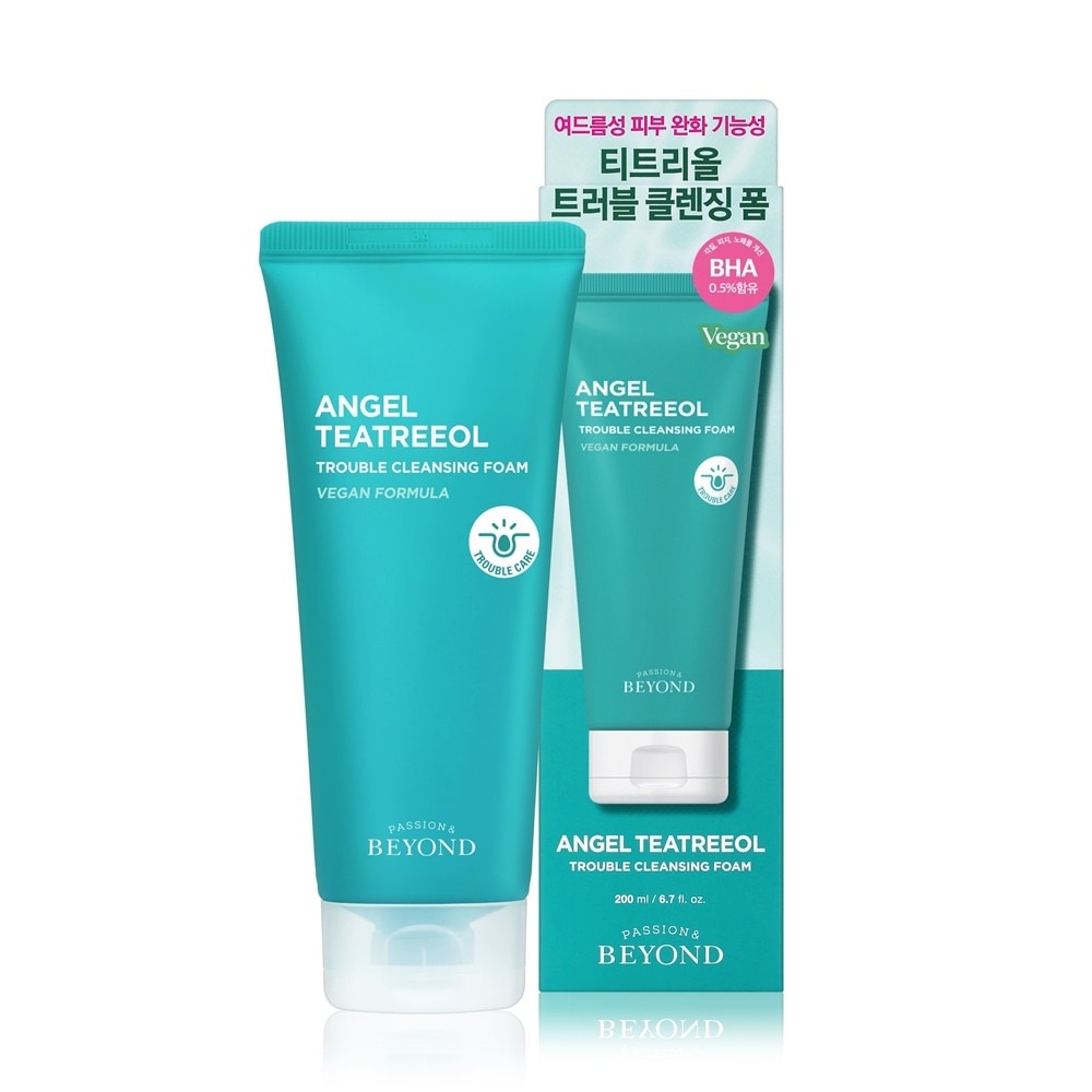 Sữa Rửa Mặt Beyond Angel Teatreeol Trouble Cleansing Foam 200ml