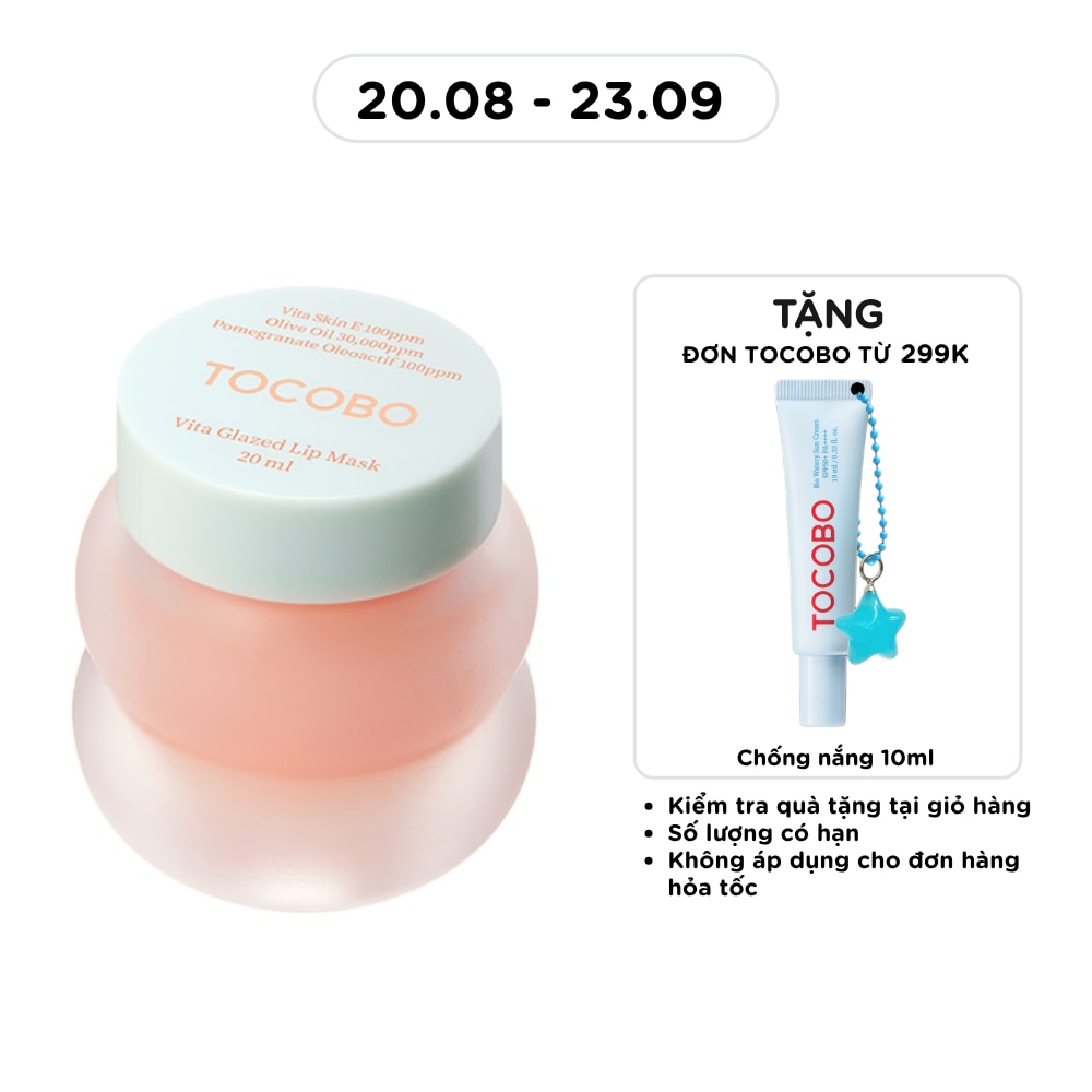 Mặt Nạ Dưỡng Môi Tocobo Vita Glazed Lip Mask 20ml image