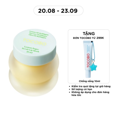 TOCOBO - Mặt Nạ Dưỡng Môi Tocobo Lemon Sugar Srub Lip Mask 20ml image