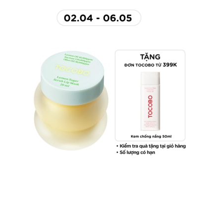 TOCOBO - Mặt Nạ Dưỡng Môi Tocobo Lemon Sugar Srub Lip Mask 20ml
