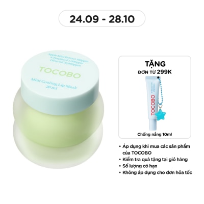 TOCOBO Mặt Nạ Dưỡng Môi Tocobo Mint Cooling Lip Mask 20ml image