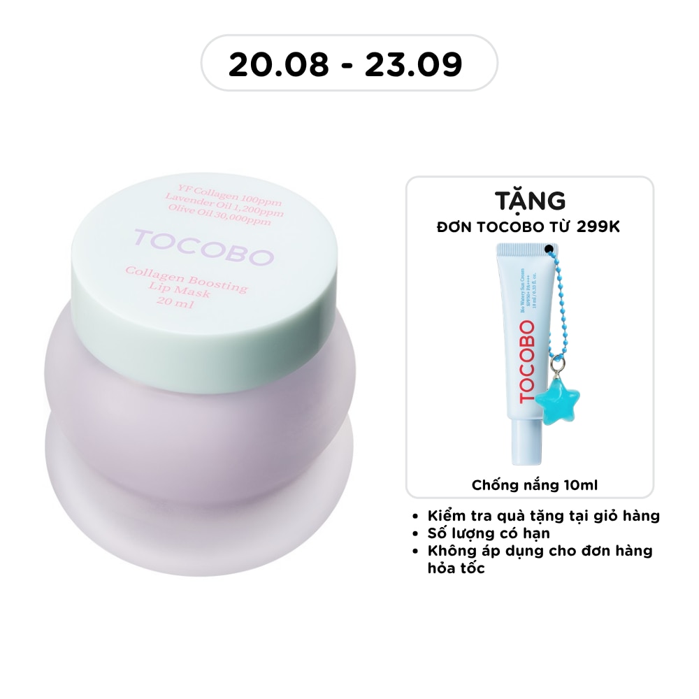 Mặt Nạ Dưỡng Môi Tocobo Collagen Boosting Lip Mask 20ml image