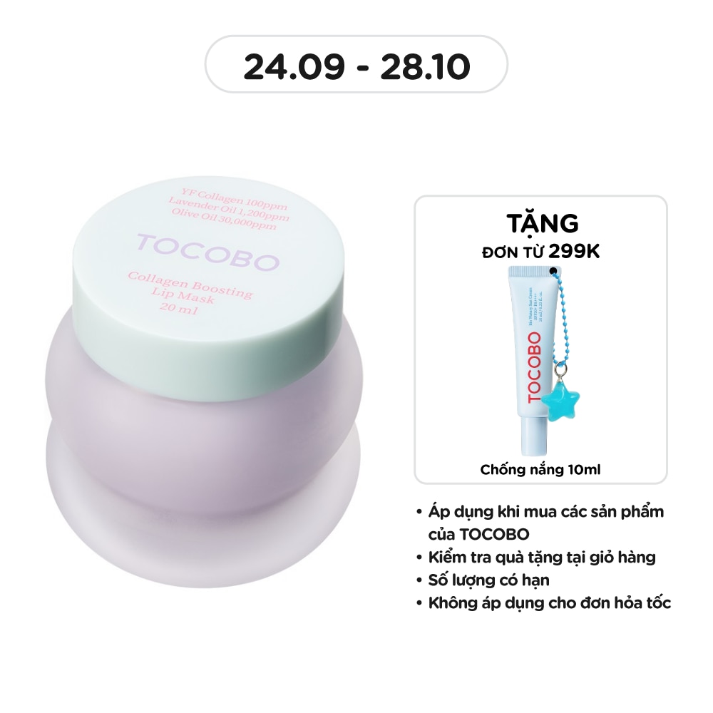 Mặt Nạ Dưỡng Môi Tocobo Collagen Boosting Lip Mask 20ml image