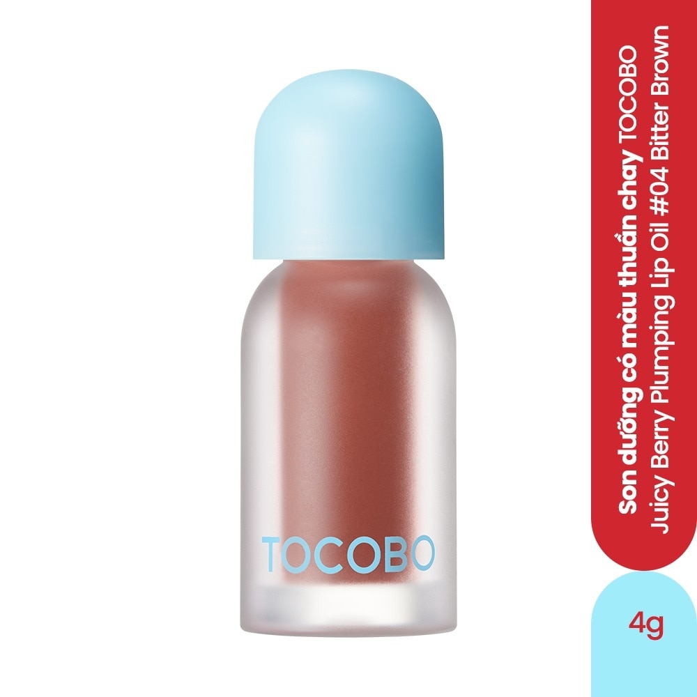 Tocobo Juicy Berry Plumping Lip Oil 4g .#04 Bilter Brown