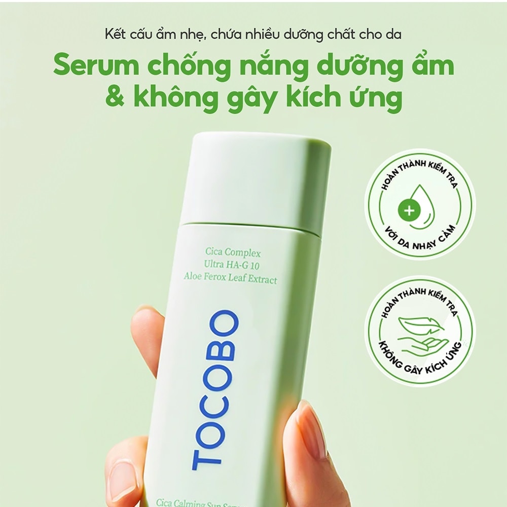 Tocobo CiCa Calming Sun Serum SPF50+ PA++++ 50ml