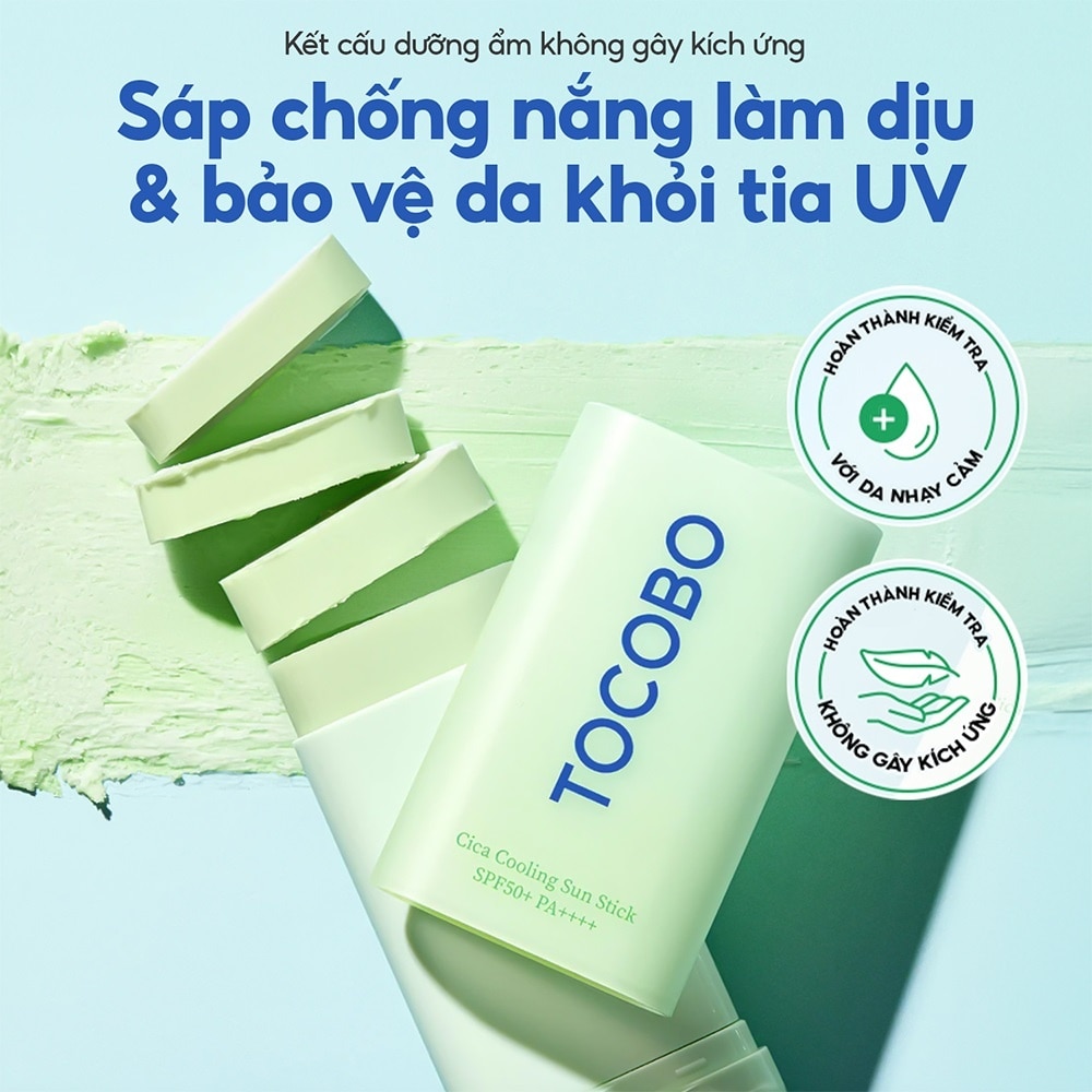 Tocobo Cica Cooling Sun Stick SPF50+ PA++++ 18g
