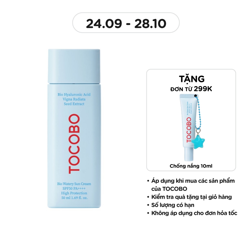 Sữa Chống Nắng Tocobo Bio Watery Sun Cream SPF50 PA++++ 50ml image