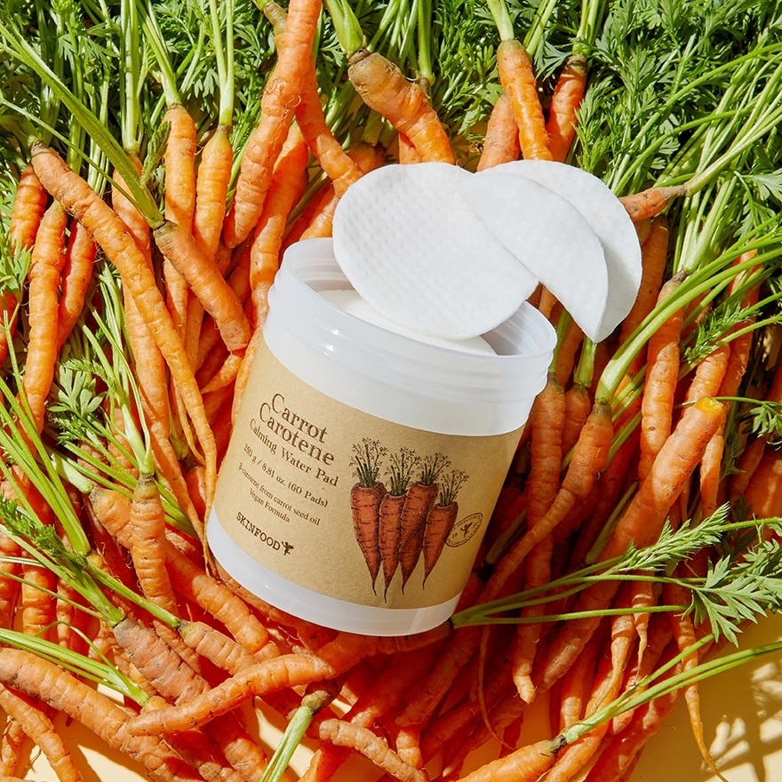 Skinfood Carrot Carotene Calming Water Pad 250g/60pcs