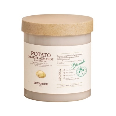 SKINFOOD Skinfood Potato Madecassoside Soothing Pad 250g/60pcs