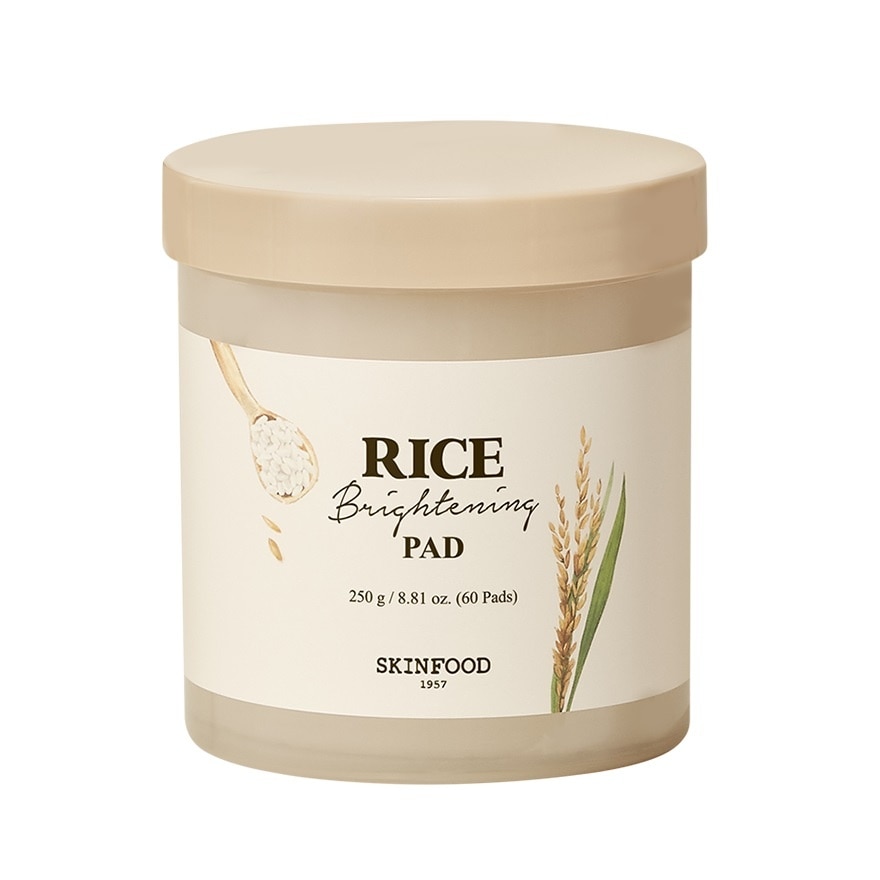 Skinfood Rice Brightening Pad 250g/60pcs