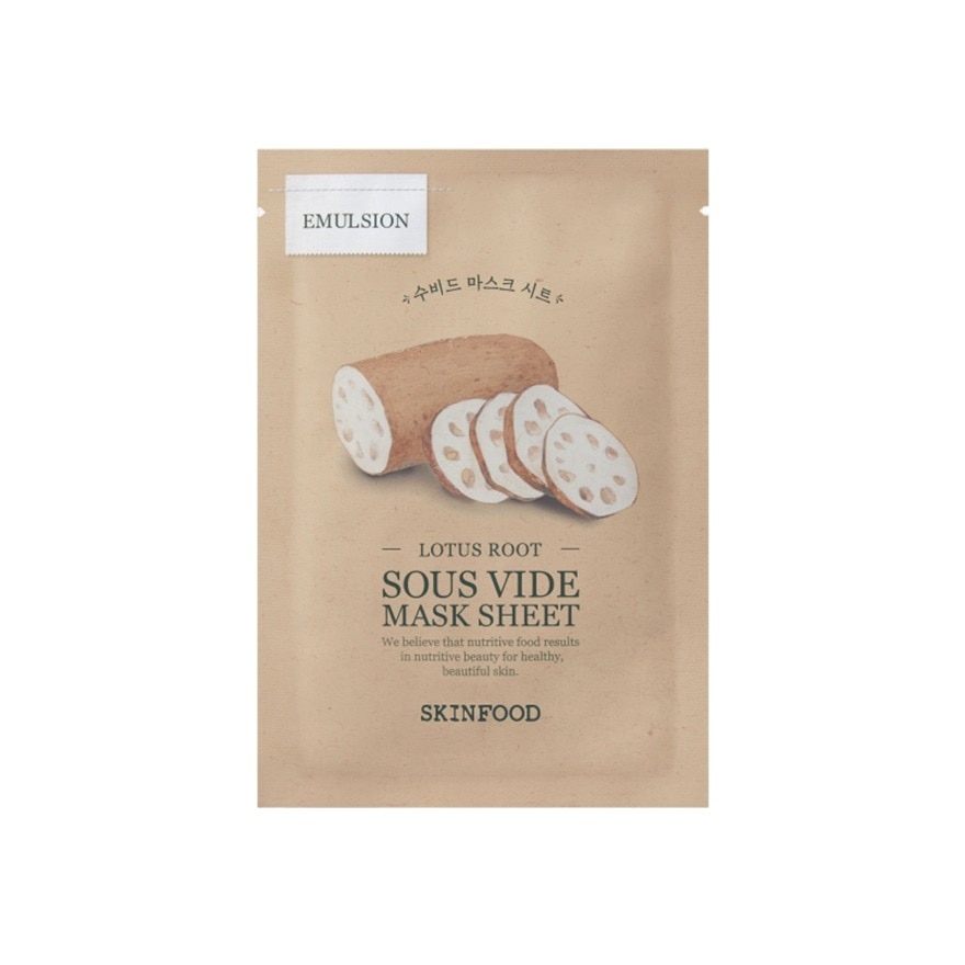 Lotus Root Sous Vide Mask Sheet 20g