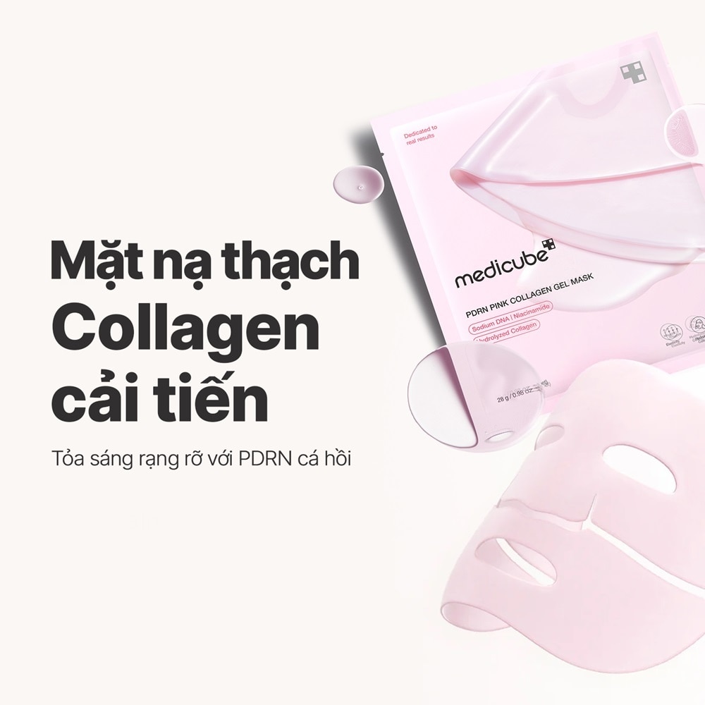 Medicube PDRN Pink Collagen Gel Mask 28g