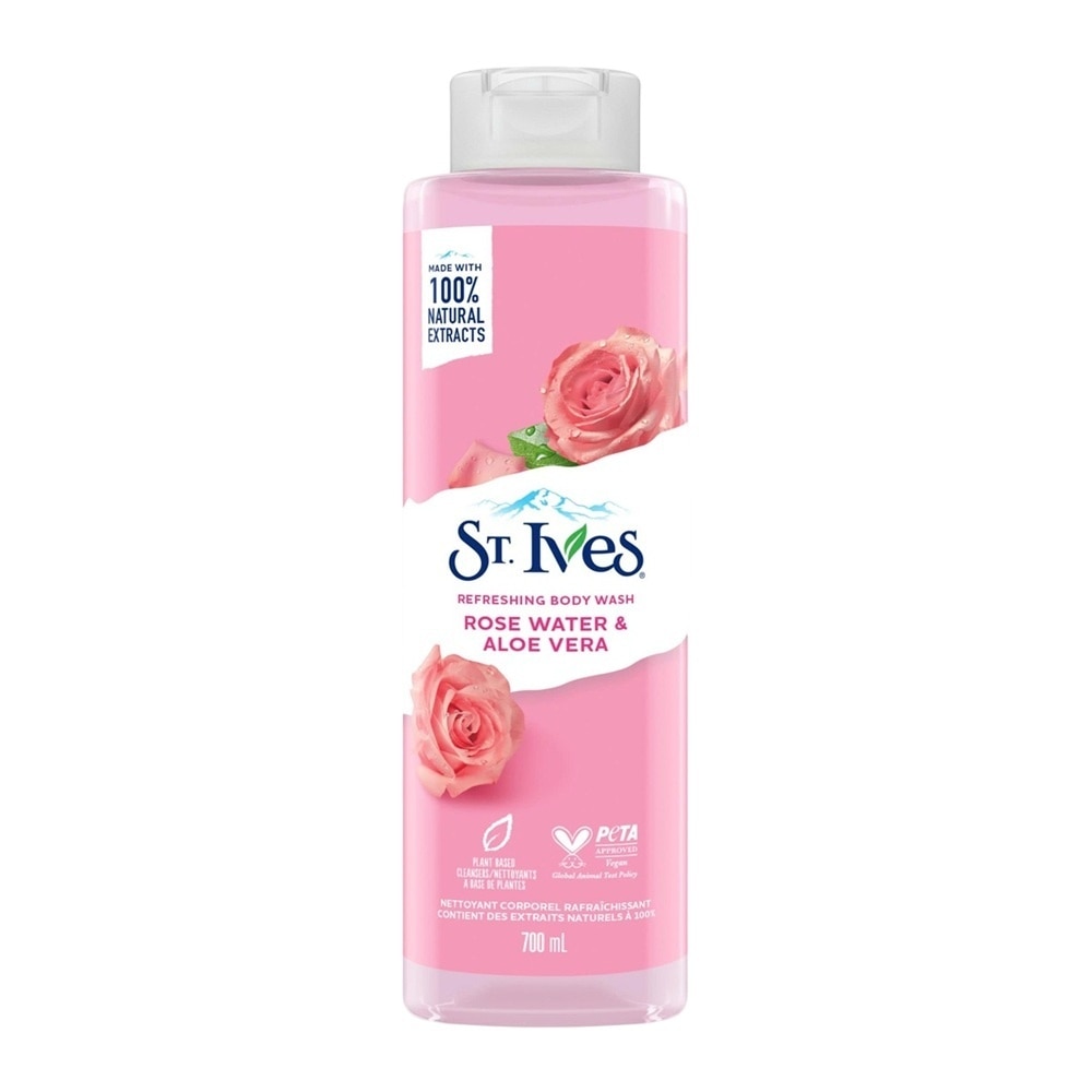 Sữa Tắm St. Ives Hoa Hồng & Lô Hội 700ml